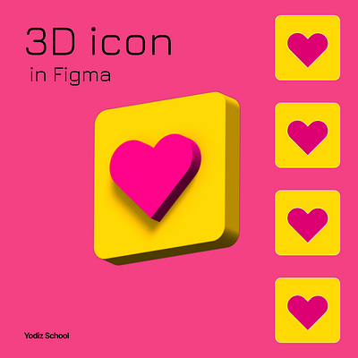 3D icon 3d design figma graphic design icon ux vector