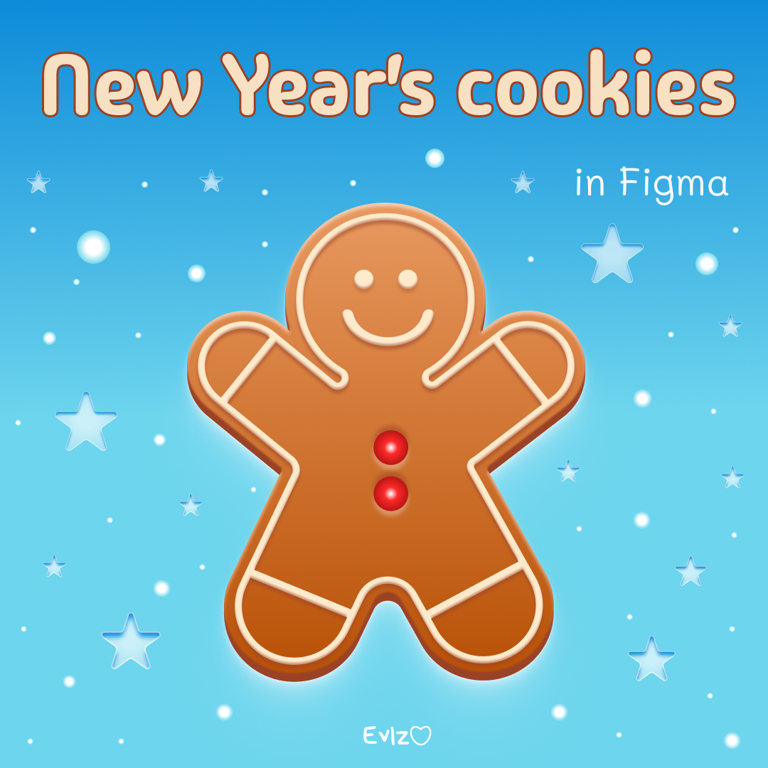 Just a cookie christmas cookie figma graphic design illustration vector