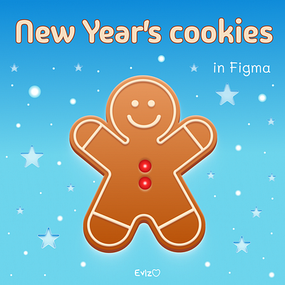 Just a cookie christmas cookie figma graphic design illustration vector