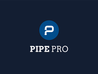 Pipe Pro | Logo Design brand brand and identity branding business design graphic design logo logo design modern logo design p pipe pro professional professional logo design vector