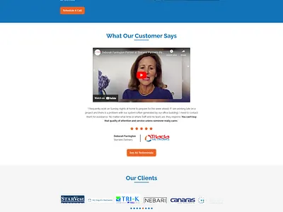 Triada Network WordPress Website