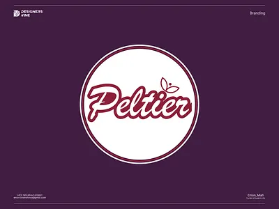 Peltier - Logo Design - Brand Identity animation brand identity brand logo branding cocktail cocktail menu food logo graphic design identity logo logo brand logo design logo food logo maker logo mark logo tipo logodesign logos restaurant visual identity