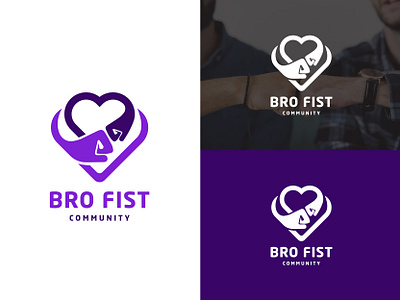 Bro fist community logo design concept bro fist community concept fist fist bump group hand handshake hang out high five logo logo design partnership respect team team work