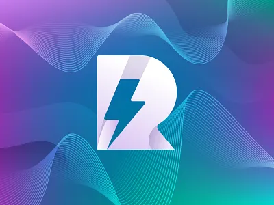 Letter R Volt Logo agency best logo designer bolt brand identity branding business logo company logo creative design graphic design letter r logo logo design logo designer minimalist logo modern logo popular dribbble shots r volt spark tech