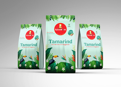 Tamarind Pouch Design box design brand design branding kids tamarind label design logo design mockup mockup design pouch design product design tamarind tamarind pouch design