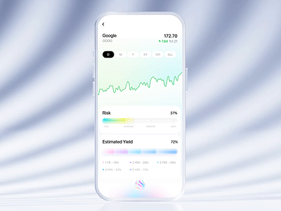 AI Assistant – Mobile App for Stocks Insights ai ai assistant crypto app mobile mobile app mobile app design stocks stocks app trading app virtual assistant voice assistant voice interaction wallet