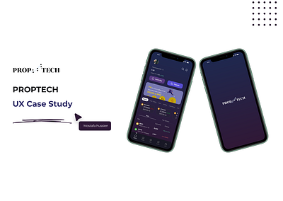 Proptech Mobile app mobile app ui deisgn ux case study