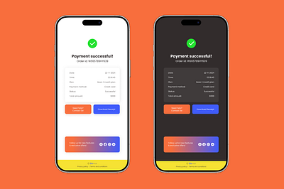 Payment successful mobile app screen design dailyui payment payment successful ui ui design uiuxdesign web design