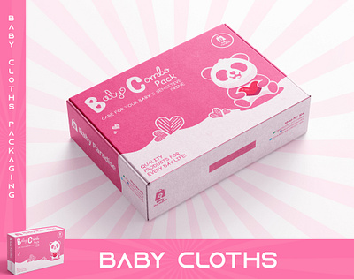 Baby Cloths Packaging Design baby clothes baby gift box gift box packaging