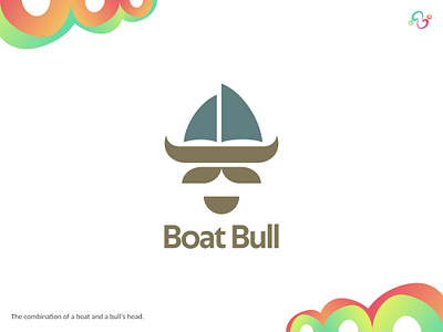 Boat Bull Logo animal boat brand design brand designer buffalo bull cruise horn logo design logo designer logo for sale logo idea logo inspiration logomark logotype sail sailor ship wildlife zzoe iggi