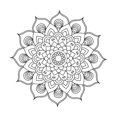 mandala design graphic design illustration mandala vec