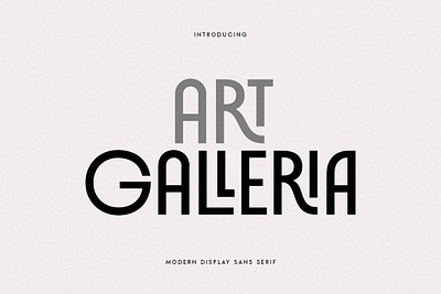 Art Galleria Modern Display Font alternate font art deco font art galleria modern display font clean font curve font design font display font flyer font headline font instagram font logo font logotype font minimalist font modern font packaging font retro font stationery font typeface font unique font vintage font