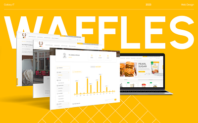 Waffle Pantry | Design for Website ecommerce figma responsive style ui waffles website