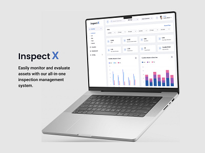 InspectX SaaS Design application clean cost dashboard design home infrastructure inspection inspection management inspection program tool intelligence inventory management optimizing revoutionize saas design software tools track uiux