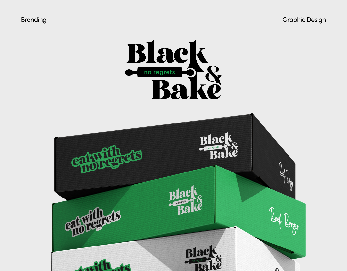 Black&Bake | Charcoal Infused Cuisine | Branding charcoal cuisine culinary design food branding gourmet logo design modern aesthetics restaurant branding typography