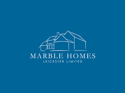 Marble Homes | Logo Design brand brand and identity branding business custom design homes housing identity logo logo design marble professional timeless unique