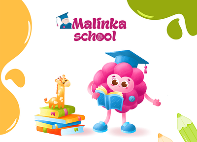 Brand Character for Kindergarten & Character Design character design children illustrathion design illustration logo дети детский сад маскот персонаж школа