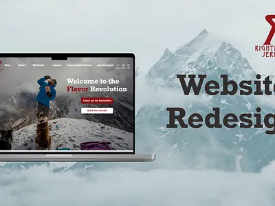 Website Redesign branding design ui ux