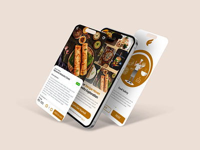 FOOD APP DESIGN branding graphic design iterative improvements logo prototyping ui uiux usability testing user interfesh visual design webdesign wireframing