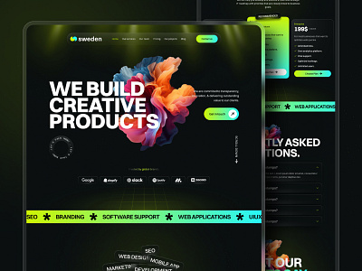 Creative design agency web design branding design design agency landing page seo uidesign uiux design ux design web design web development