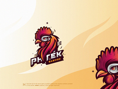 Pitek Babhon animal character chicken creative esport games gaming illustration logo mascot technology