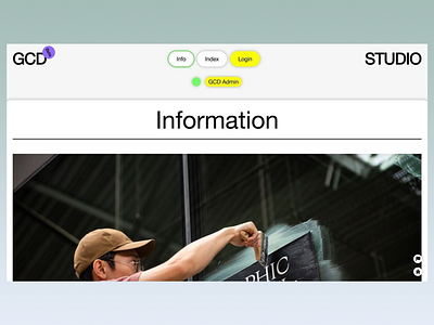 GCD STUDIO - Web Design app design brand creative studio design studio digital digital design studio digital studio interface landing landing page platform product design studio ui ux user interface visual identity web web app web design website