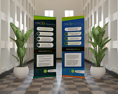 Event Banners abobe illustrator banner booth conference event rollup