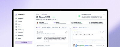 Future-proofing claim processing app branding design mobille ui ux