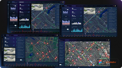 🚥 Traffic Monitoring by econev branding design econev evgheniiconev figma graphic design illustration lizzardlab logo monitoring traffic ui vector