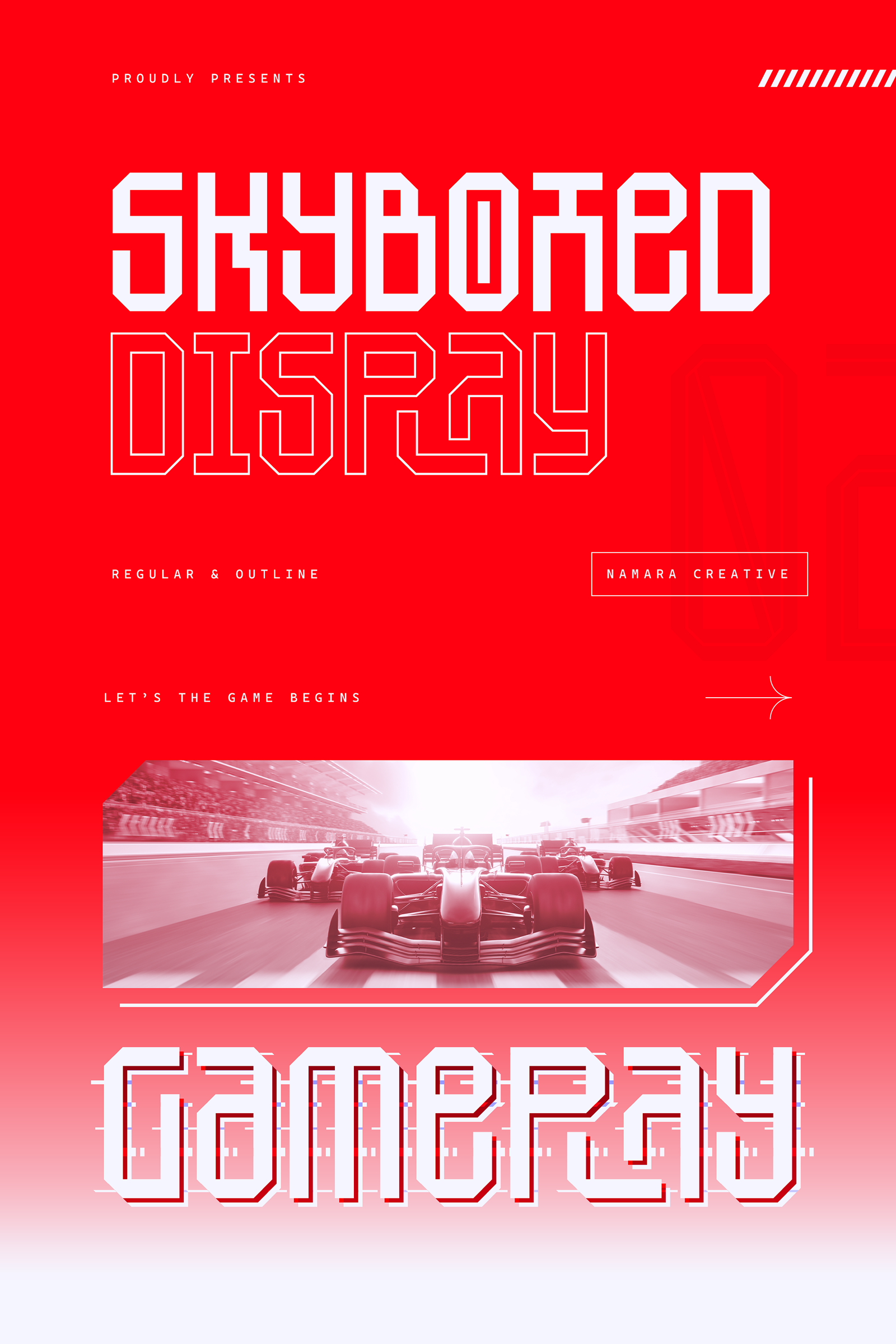 SkyBoxed - Futuristic Display Fonts branding design display display font esport font fonts futuristic headline logo logotype modern sport sport font typeface design typography