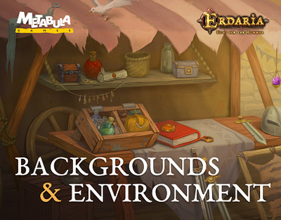 Backgrounds & Environment for Erdaria: Hunt for the Mummer backgrounds environment game art