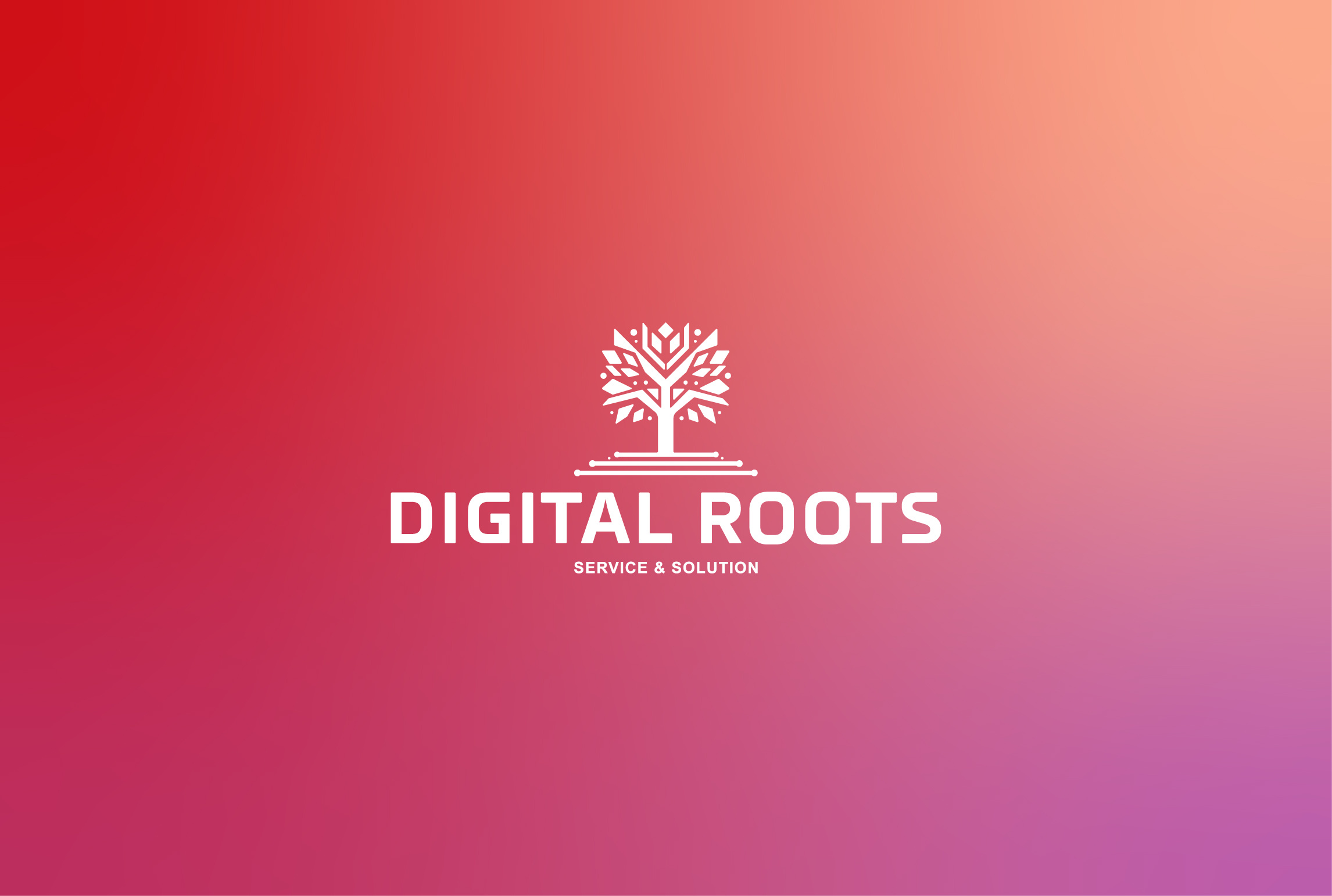 Log Design For Digital Roots adobe illustrator brand logo branding digital roots digital roots logo graphic design logo logo design logodesign minimal logo modern logo roots logo service logo solution logo