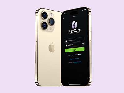 FlexCare | Patient Workflow Management App figma iphone app logo medical app mobile app design photoshop cs ui ux design