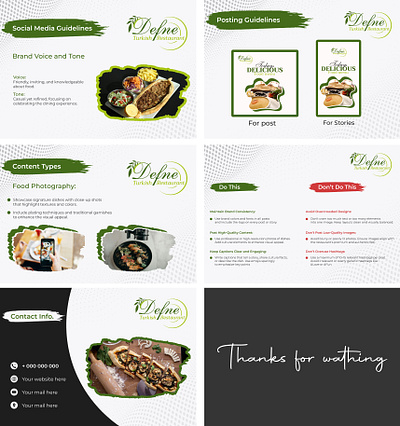 Social media posting guidelines for every brand brand guidelines branding foodlogo logo posting guidelines professional restaurant brand social media guidelines