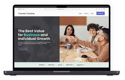 Kaymakci Consulting: Web Design branding design logo ui ux