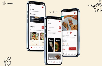 Order customization made easy for people with dietary needs app branding design ui ux