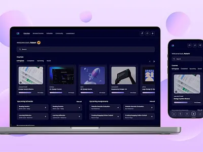 Learnify | Boosting User Engagement in Online Learning Platform app branding design illustration ui ux