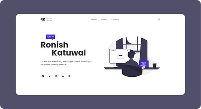 Portfolio css design figma javascript portfolio react ui