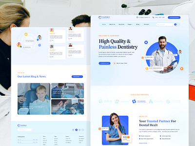 Dentist & Health care website design by WordPress using Elemento dentistwebsite digitalmarketing healthcarewebsite medicalwebsite responsivedesign web dev web development website website design website dev website development websitedesigner wordpress wordpress website wordpressdesign