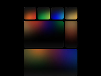 Gradient Tiles bento bento box dark gradient gradients grid tiles