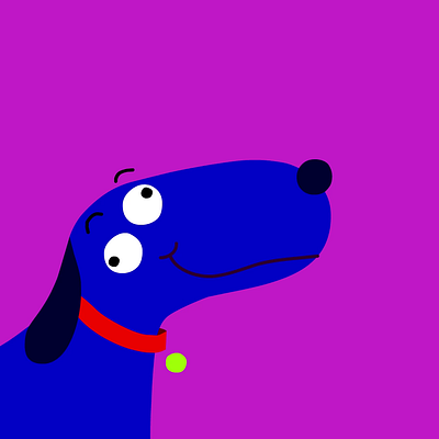 HIGH DOG animation cartoon dog illustration