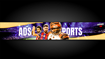 FOOTBALL SOCCER SPORTS BANNER DESIGN FOR YOUTUBE 3d banner and logo banner background banner design branding channel art gaming banner graphic design logo sports banner team logo banner youtube banner design youtube banner templete youtube channel youtube channel art youtube channel cover youtube intro youtube logo youtube thumbnail