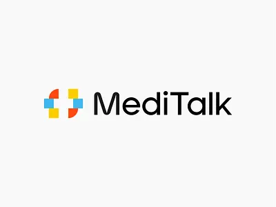 MediTalk Logo b2b branding doctor care logo doctor consultation doctor logo health care hospital logo identity design logo logo design medical care medical logo medicine online doctor booking online health consultation online pharmacy pharmacy telehealth