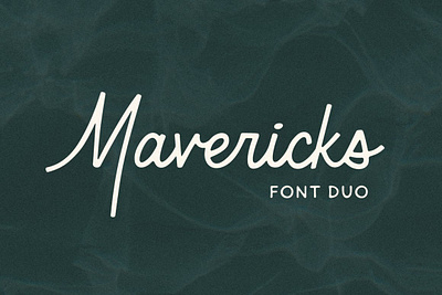 Mavericks + Pelicano beach big waves bruised goods california clean coastal duo lauren kilbane mavericks pelicano mid century paradise pelicano script font smooth surf surfer waves