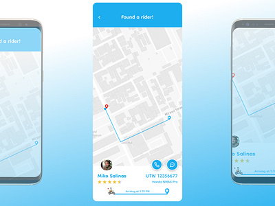 Daily Challenge 20 - Location Tracker challenge020 dailyui location tracker mobile