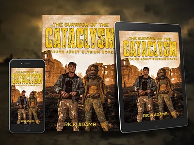 The Survivor of the Cataclysm 3d book mockup amazon kdp book book cover book cover art book cover design book cover designer book cover mockup book design dystopian book cover ebook ebook cover epic epic book epic book covers epic bookcovers epic covers paperback professional book cover the survivor of the cataclysm