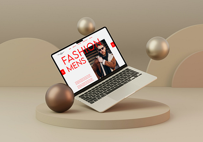 Men's Fashion Website Design