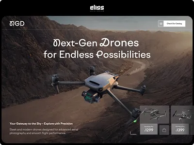 Drone Store Website Concept design fi figma ui ui design ux design ux ui design uxui design web design webdesign