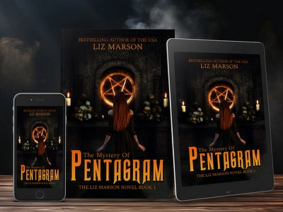 The Mystery of Pentagram 3d book mockup amazon kdp book book cover book cover art book cover design book cover designer book cover mockup book design ebook ebook cover epic epic book epic book covers epic bookcovers epic covers mystery book cover paperback professional book cover the mystery of pentagram