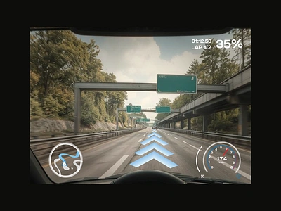Daily UI #034 Automotive Interface automotive interface dailyui design gaming ui design ui ui design uiux ux video game